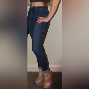 Abercrombie & Fitch Simone High Rise Jean Legging Ankle